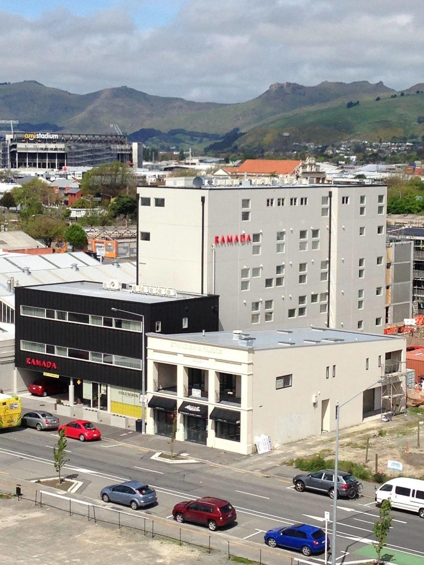Ramada Suites By Wyndham Christchurch City Zewnętrze zdjęcie